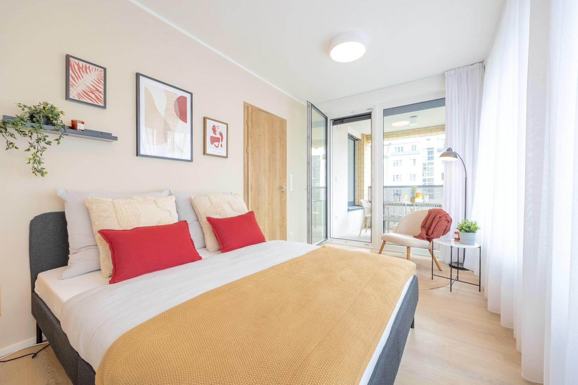 Апартаменты Bright 2Br - 5Th Floor, Balcony, Free Parking By Gravity Прага Экстерьер фото